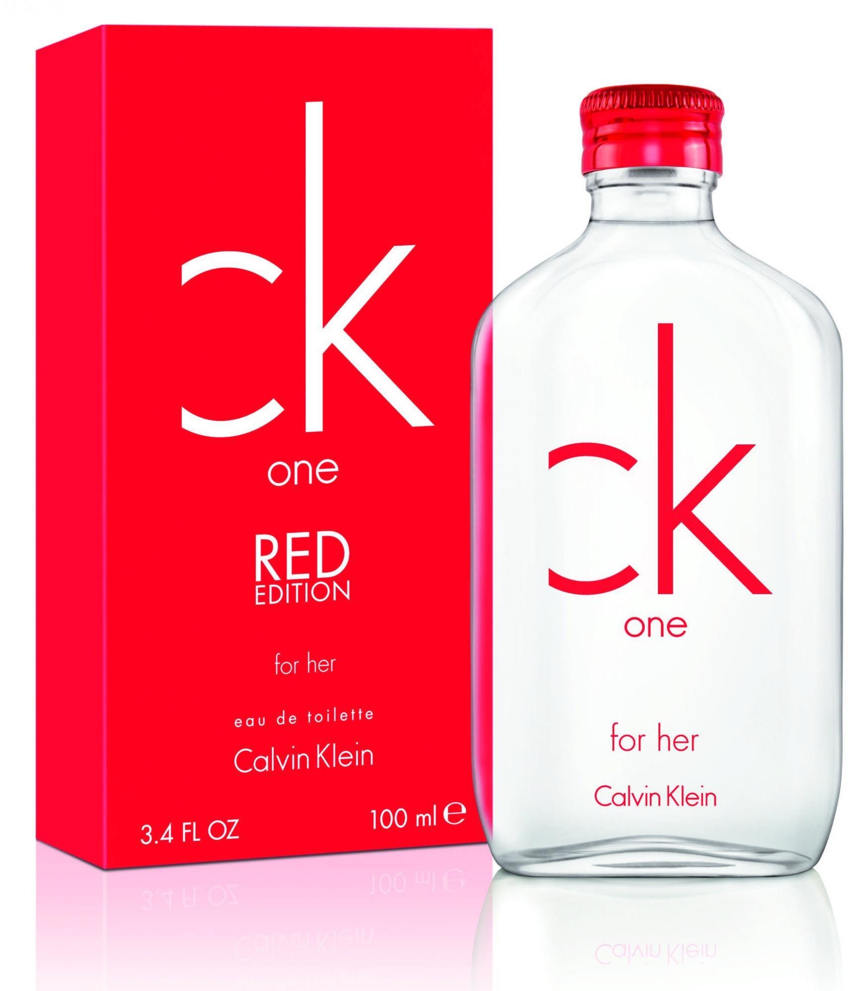 CK one Red Edition for Her (т. в.) edt 100ml ж