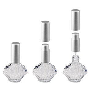 Флакон Виктория (Ракушка) 10ml с метал. спреем