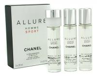 Allure Homme Sport (т. в.) edt 3x20ml Refills м
