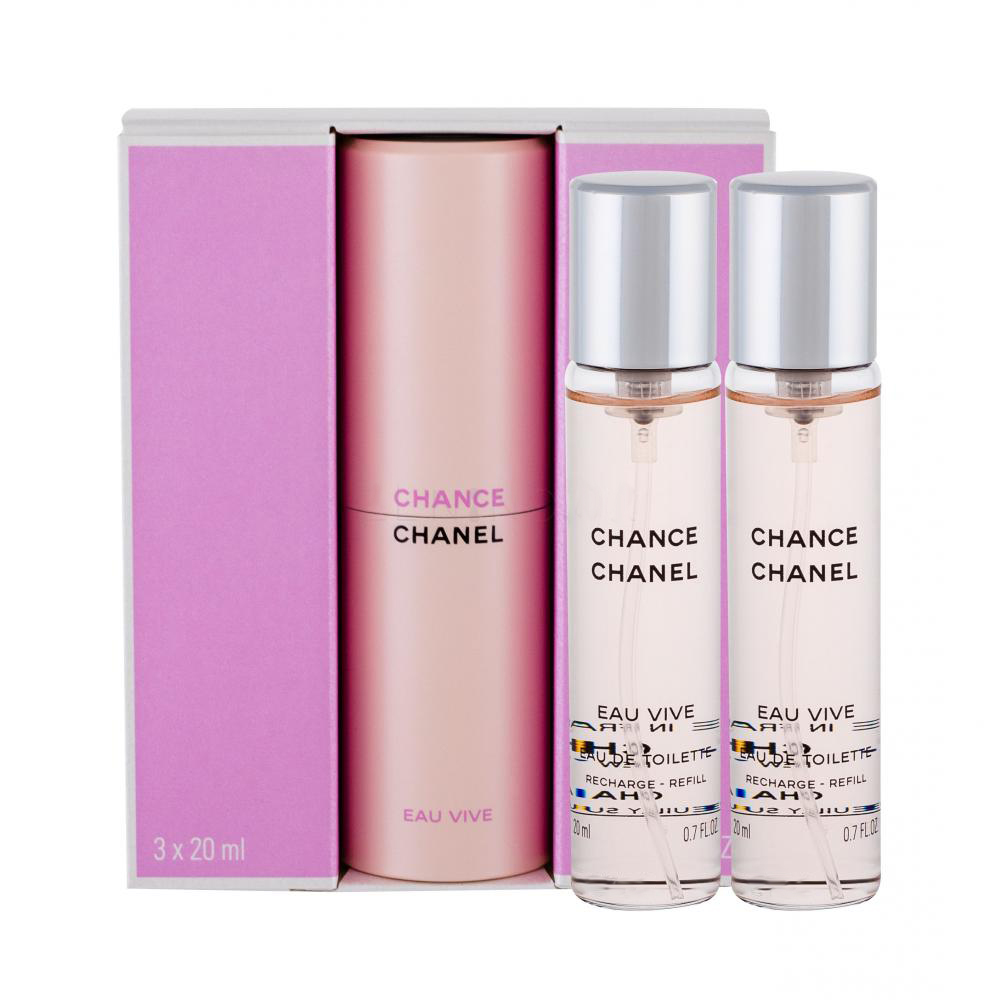 Chance eau Vive (т. в.) edt 3x20ml ж