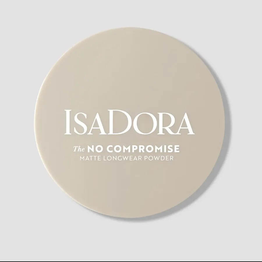 IsaDora Пудра для лица компактная The No Compromise Matte матовая 8g №60