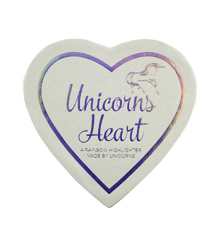 Revolution хайлайтер для лица I Heart Makeup Unicorns Heart запеченый 10g