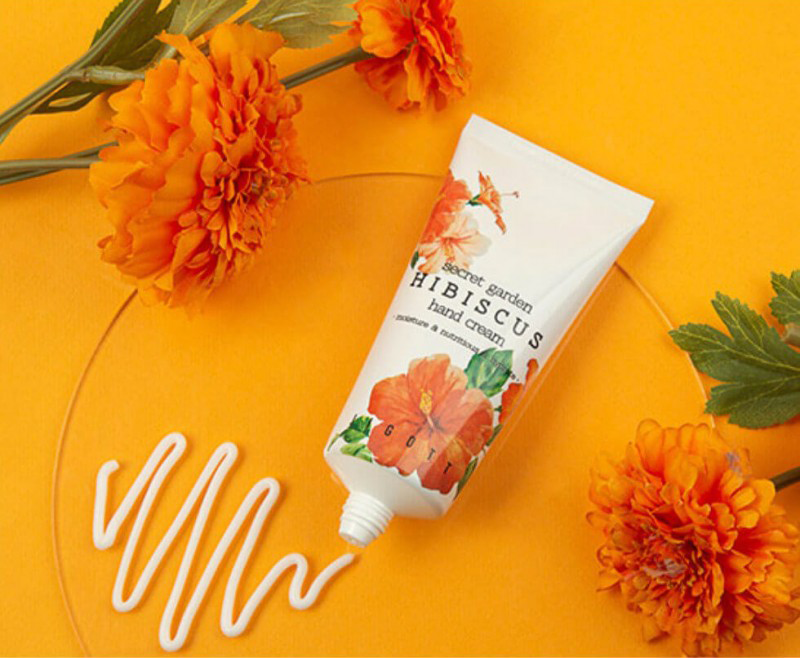 Jigott Крем для рук secret garden Hibiskus 100ml