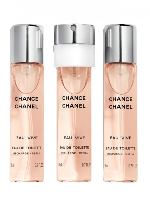 Chance eau Vive (т. в.) edt 3x20ml Refills ж