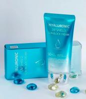Farm Stay Крем для лица солнцезащитный Hyaluronic UV Shield Sun Block Cream SPF50+ PA++++ 70g