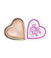 Revolution хайлайтер для лица I Heart Revolution Goddess of Love запеченый 10g