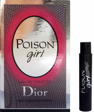 Poison girl (т. в.) edt 1ml пробирка ж