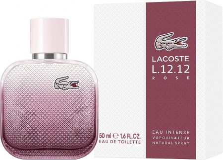 Eau De Lacoste L.12.12 Rose Eau Intense (т. в.) edt 50ml ж