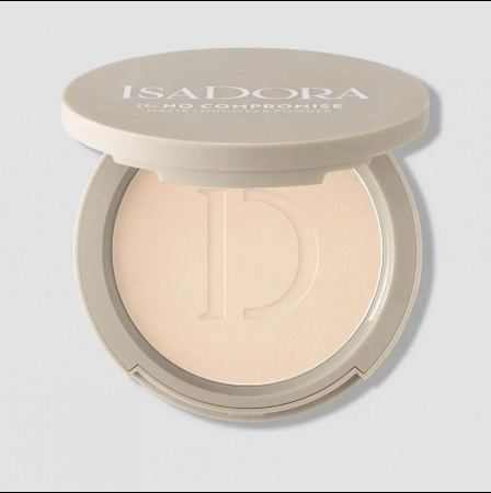 IsaDora Пудра для лица компактная The No Compromise Matte матовая 8g №60