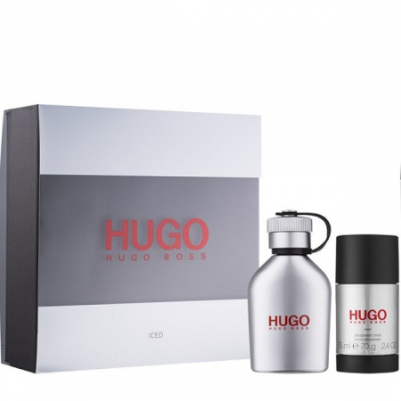 Hugo Iced (набор) set ((т. в.) edt 75ml+(дез. стик) deo-stick 75ml) м