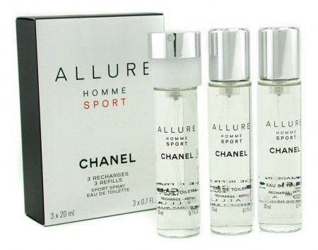 Allure Homme Sport (т. в.) edt 3x20ml Refills м