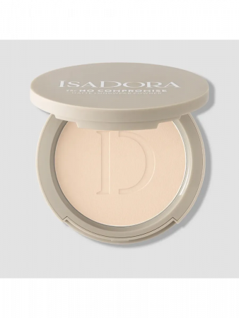 IsaDora Пудра для лица компактная The No Compromise Matte матовая 8g №65