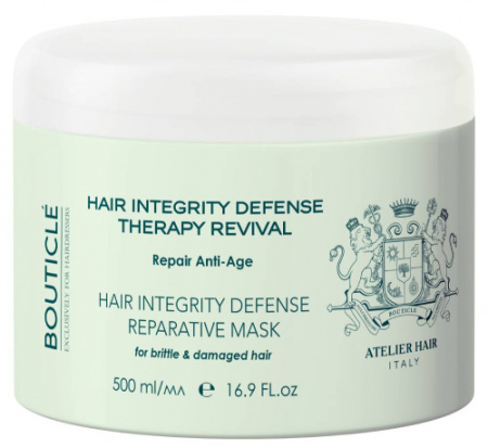 Bouticle Atelier Hair Therapy Revival Маска для волос укрепляющая восстанавливающая 500ml