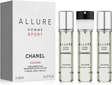 Allure Homme Sport Cologne (т. в.) edt 3x20ml Refills м